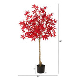4' Autumn Maple Artificial Fall Tree