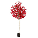 6' Autumn Maple Artificial Fall Tree