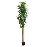 10' Artificial Dracaena Tree with Real Touch Leaves