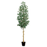 10' Artificial Eucalyptus Tree