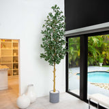 10' Artificial Eucalyptus Tree