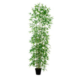 10' Artificial Green Bamboo Tree