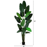 10' Artificial Travelers Palm Tree
