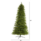 10' Belgium Fir “Natural Look” Artificial Christmas Tree with 3514 Bendable Branches