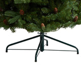 10' Fraser Fir Artificial Christmas Tree with 780 LED Lights and 2327 Bendable Branches