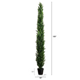 10' UV Resistant Artificial Cedar Pine Tree (Indoor/Outdoor)