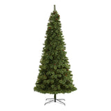 10' White Mountain Pine Artificial Christmas Tree with 1875 Bendable Branches