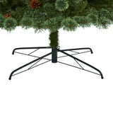 10' White Mountain Pine Artificial Christmas Tree with 1875 Bendable Branches