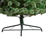 10' Wisconsin Slim Snow Tip Pine Artificial Christmas Tree with 1652 Bendable Branches