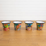 10" x 12" Handmade Mexican Talavera Ceramic Planter