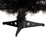 2' Black Artificial Christmas Tree with 35 LED Lights and 72 Bendable Branches