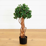 2.5' English Ivy Topiary UV Resistant (Indoor/Outdoor)