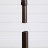 3' 5' 6' Artificial Brown Birch Trees with Warm White LED Lights - Set of 3