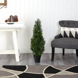 3' Mini Cedar Pine Tree (Indoor/Outdoor)
