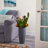 3' Mixed Cactus Artificial Plant in Gray Planter