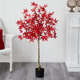4' Autumn Maple Artificial Fall Tree