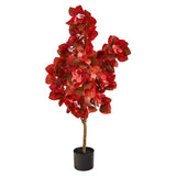 4' Autumn Pomegranate Artificial Tree