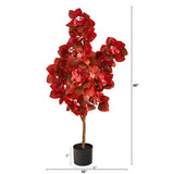 4' Autumn Pomegranate Artificial Tree
