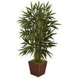 4' Bamboo Artificial Tree in Bamboo Square