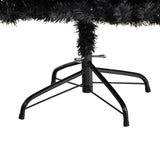 4' Black Artificial Christmas Tree with 170 Clear LED Lights