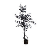 4' Artificial Halloween Black Maple Tree