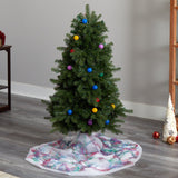 4' Montana Mountain Fir Multi Color Artificial Christmas Tree