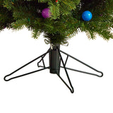 4' Montana Mountain Fir Multi Color Artificial Christmas Tree