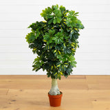 4' Schefflera Silk Tree (Real Touch)