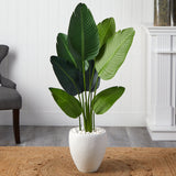 4' Travelers Artificial Palm Tree in Oval Planter