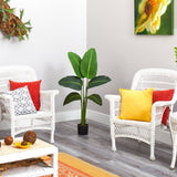 45” Traveler's Palm Artificial Plant (Real Touch)