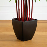 5' Bamboo Silk Tree w/Planter