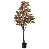 5' Fall Magnolia Artificial Tree