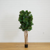 6' Artificial Fiddle Leaf Fig Tree