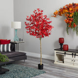 6' Autumn Maple Artificial Fall Tree