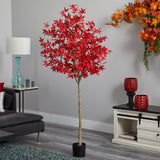 6' Autumn Maple Artificial Fall Tree
