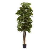 6' Artificial Fiddle Leaf Fig Tree