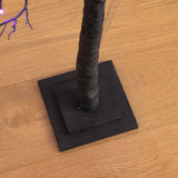 6' Pre-Lit Halloween Minimalist Twig Artificial Fall Tree with 320 Orange & Purple LED Lights
