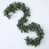 6.5' Olive Artificial Garland