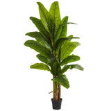 7.5' Banana Artificial Tree
