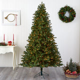 7.5' Rembrandt Christmas Tree w/Clear Lights