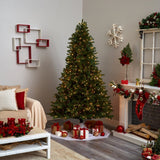 7.5' Rembrandt Christmas Tree w/Clear Lights