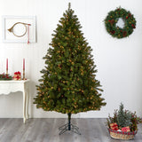 7.5' Windermere Christmas Tree w/Clear Lights
